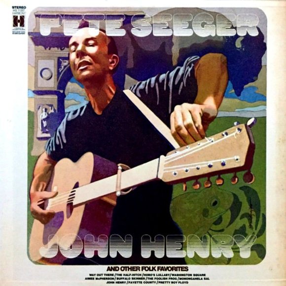 Pete Seeger John Henry LP Vinyl Record